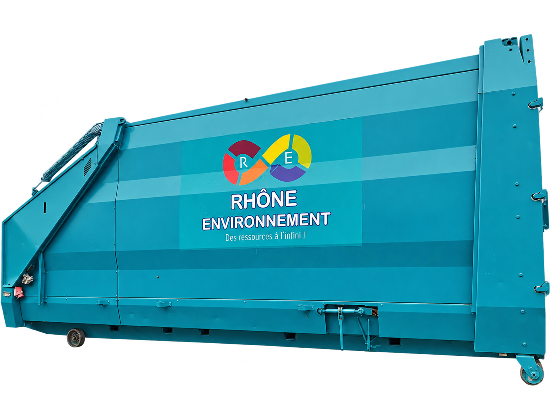 Compacteur monobloc Rhône Environnement de 30 m³