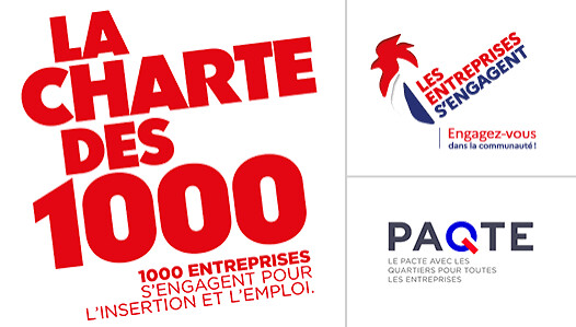 La Charte des 1000 — 1000 entreprises s’engagent pour l’insertion et l’emploi