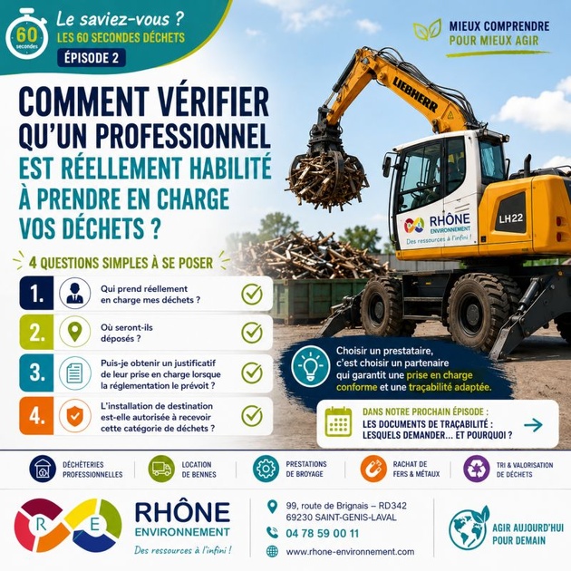 À qui confiez-vous vos déchets ? Les vérifications avant de choisir