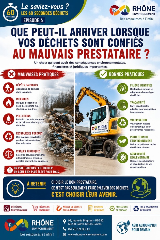 Déchets mal orientés : quels risques et quels réflexes de prévention ?