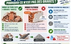 Briques plâtrières : pourquoi les séparer des gravats propres ?