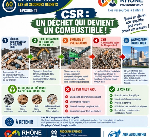 CSR : comment un déchet non recyclable peut-il devenir une ressource énergétique ?